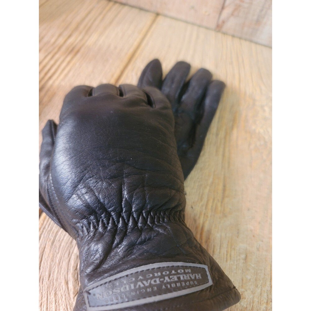 Womens Harley Davidson Riding Leather Gloves